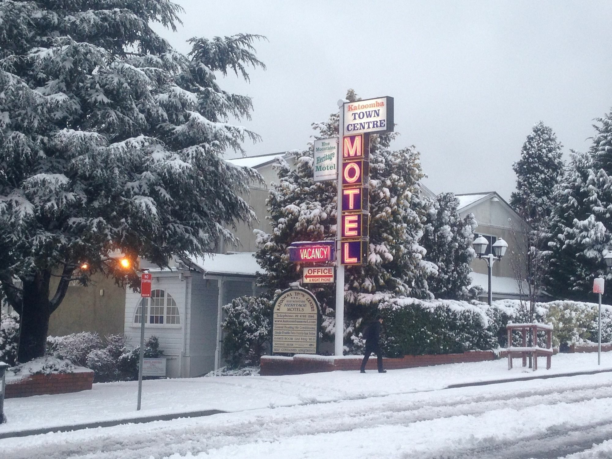 קטומבה Blue Mountains Heritage Motel מראה חיצוני תמונה